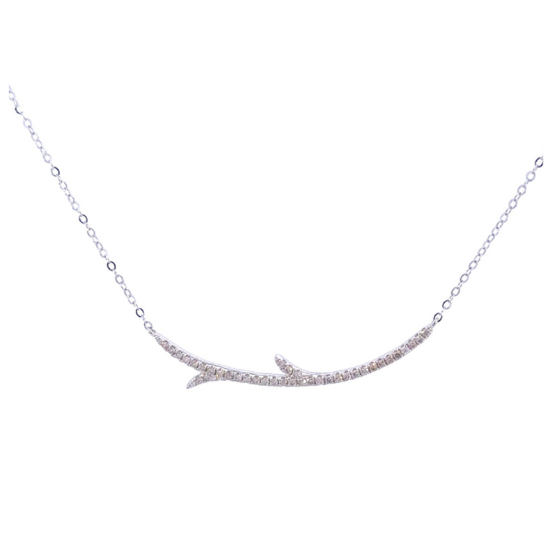 Tria White Necklace
