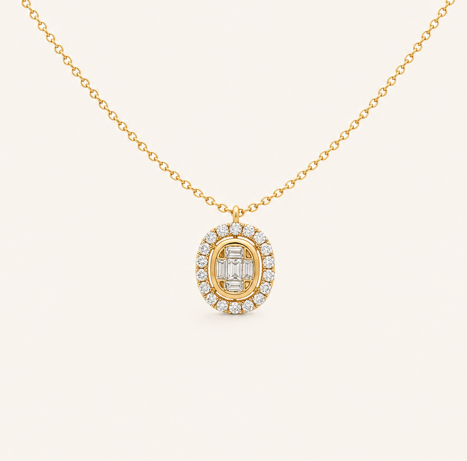 Ollie Diamond Necklace - Psylish