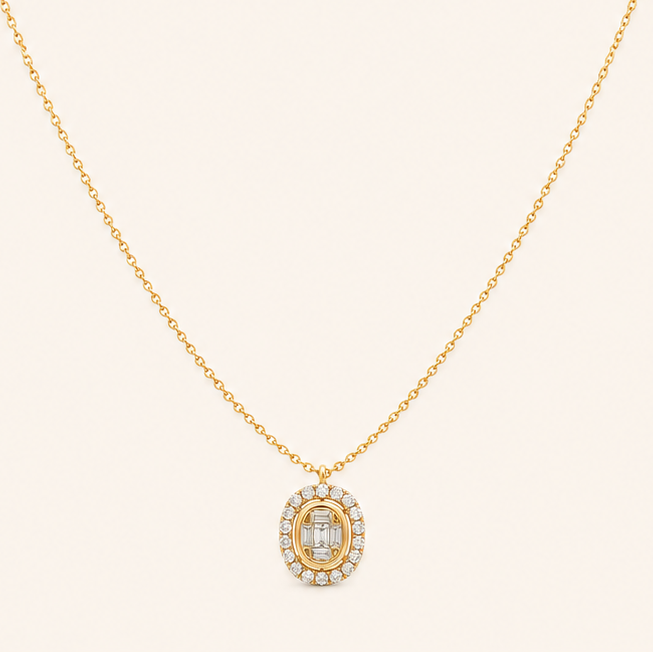 Ollie Diamond Necklace - Psylish