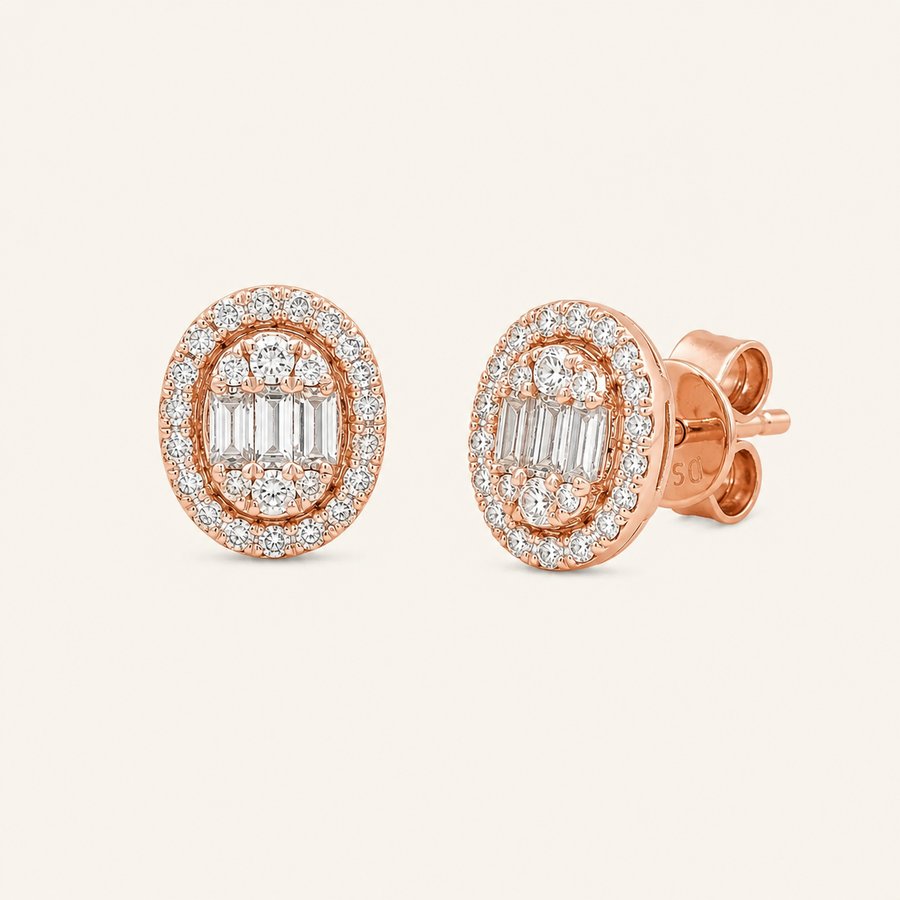 Ovo Diamond Earrings - Psylish