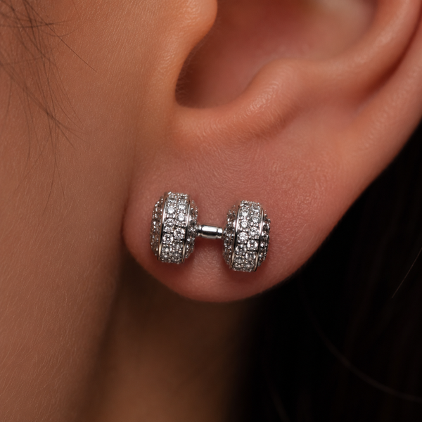 Power Lift Studs Earrings - Psylish