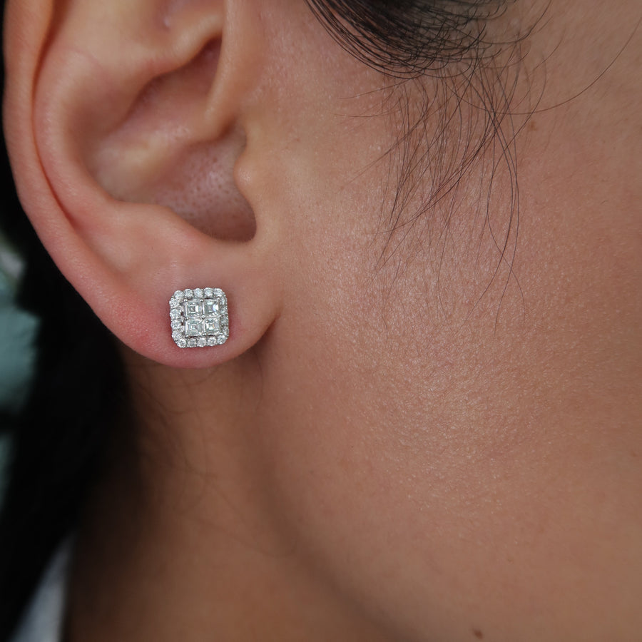 Prae Diamond Studs - Psylish