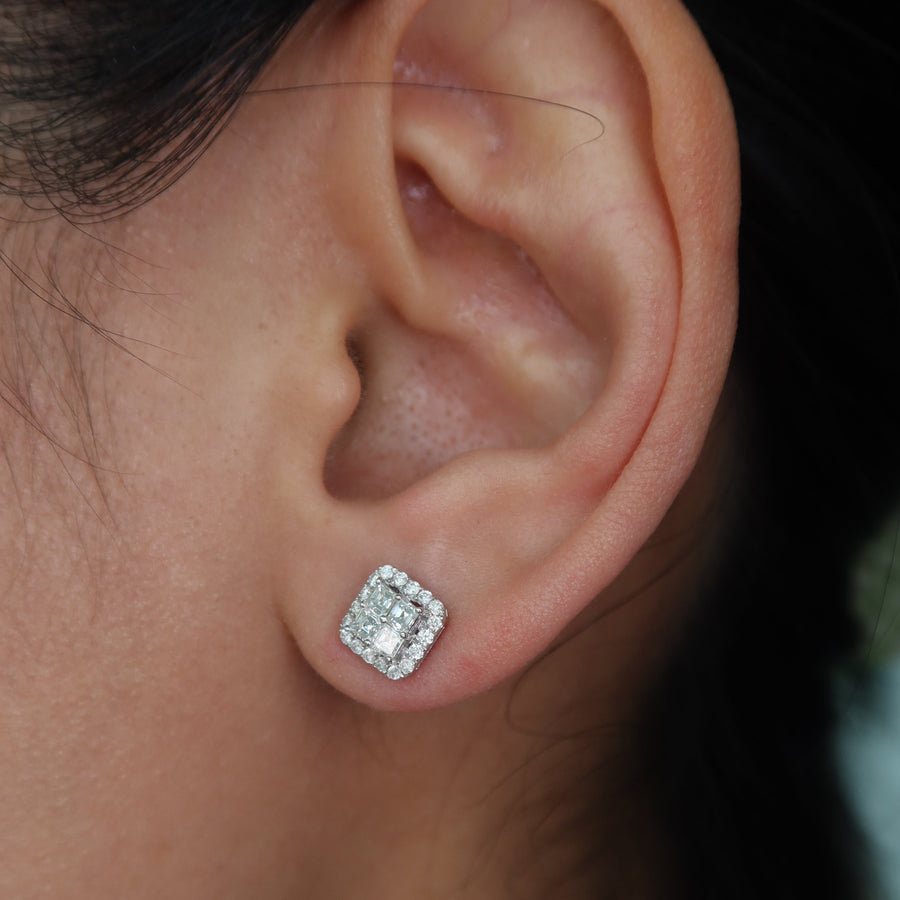Prae Diamond Studs - Psylish