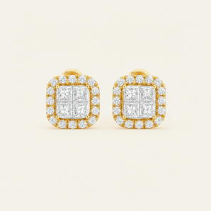 Prae Diamond Studs - Psylish