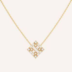 Princess Illusion Diamond Necklace - Psylish