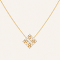 Princess Illusion Diamond Necklace