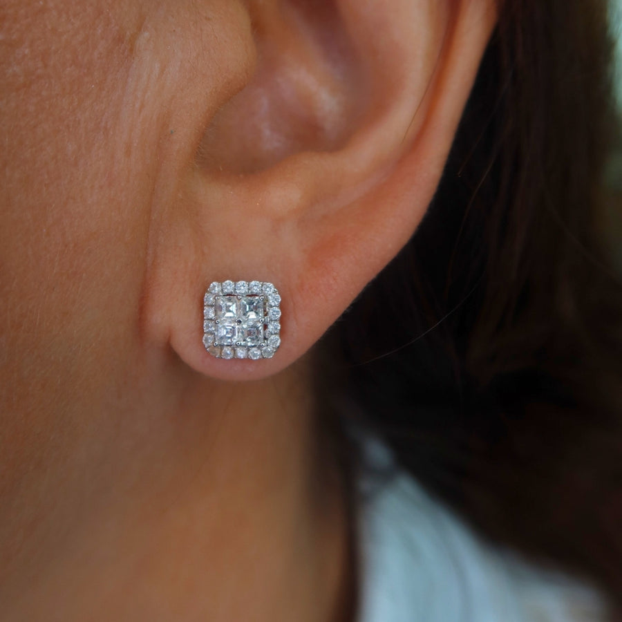 Prae Diamond Studs - Psylish