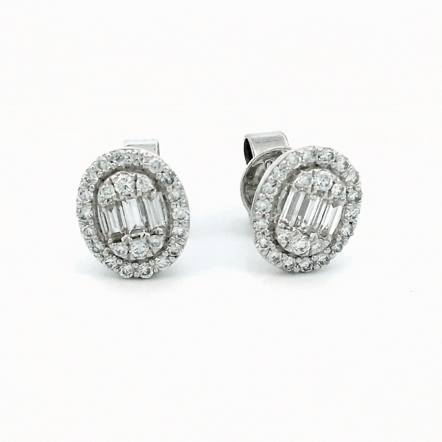 Ovo Diamond Earrings - Psylish