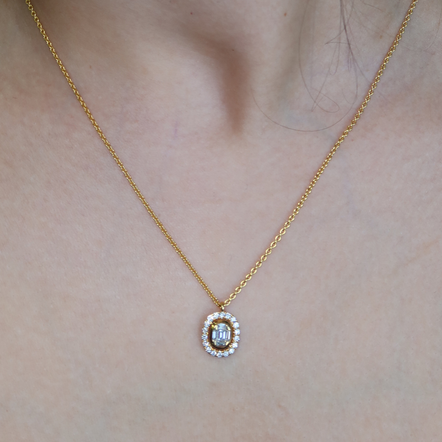 Ollie Diamond Necklace - Psylish