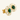 A pair of 18-karat yellow gold diamond earrings featuring green oval emeralds studded in the center with tapered baguettes and pear-shaped diamonds.