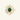 An 18-karat yellow gold diamond ring featuring a central green oval emerald with taper baguettes and round diamonds around it.