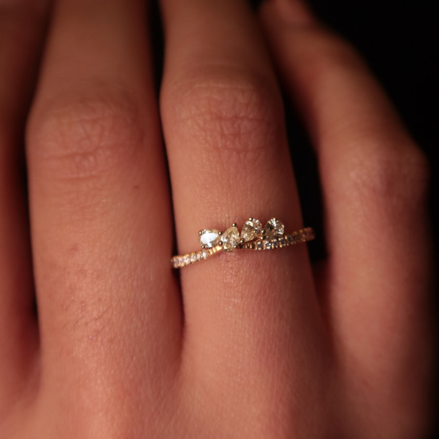 Drew Petit Diamond Ring - Psylish