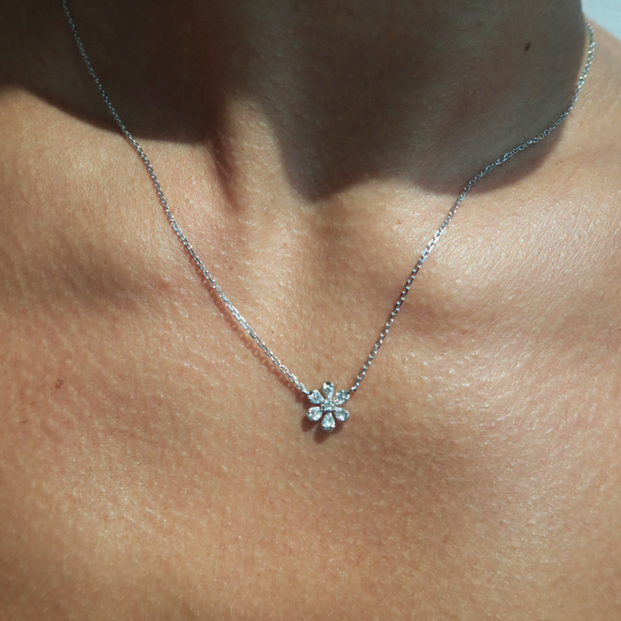Lily Diamond Necklace - Psylish