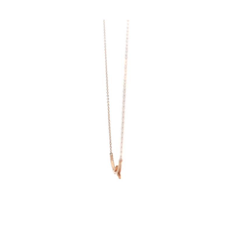 Tria Rose Necklace