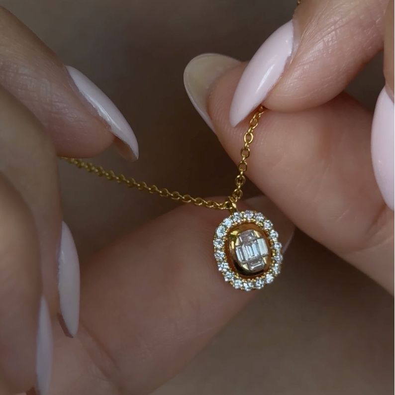 Ollie Diamond Necklace - Psylish