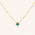 Sera Natural Zambian Emerald Necklace