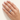 Shaely Blue Sapphire Diamond Ring On Hand