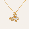Skye Butterfly Diamond Necklace