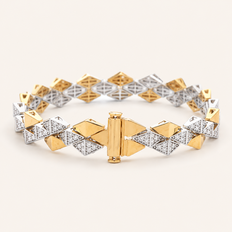 Tessera Diamond Bracelet - Psylish