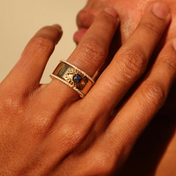 The Tichi Oura Ring Cap — Gold - Psylish