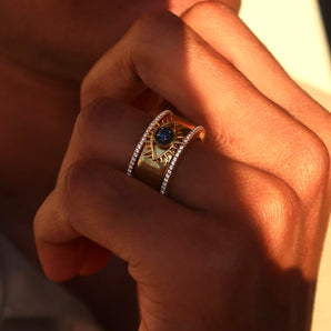 The Tichi Oura Ring Cap — Gold - Psylish