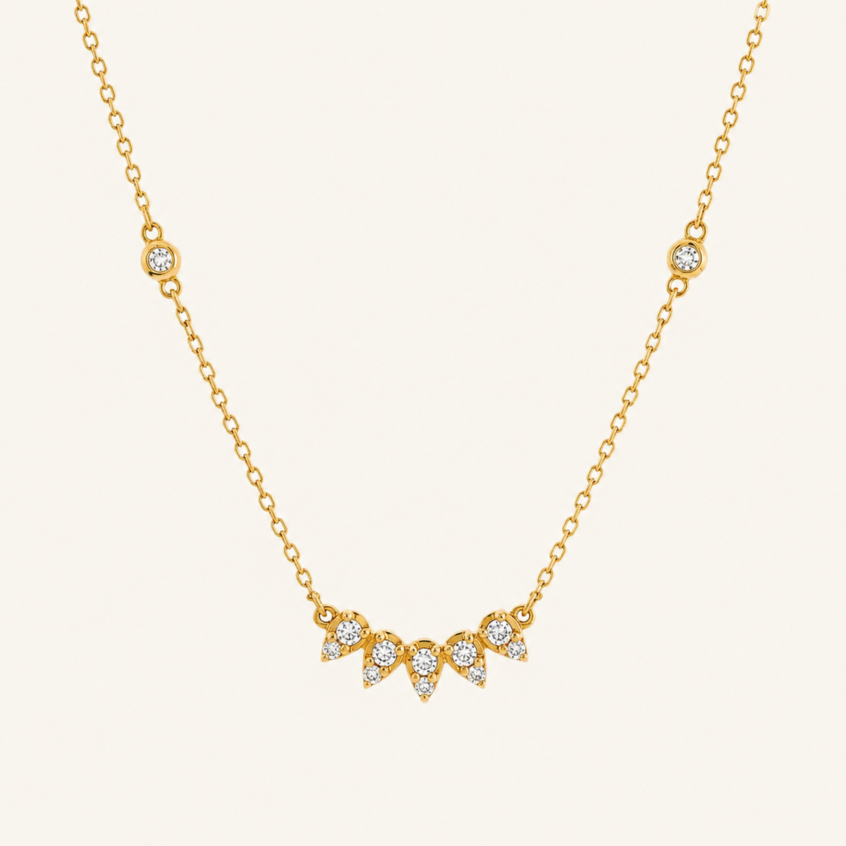 Crane Diamond Necklace - Psylish