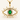 Tichi 'Evil Eye' Emerald Necklace - Psylish