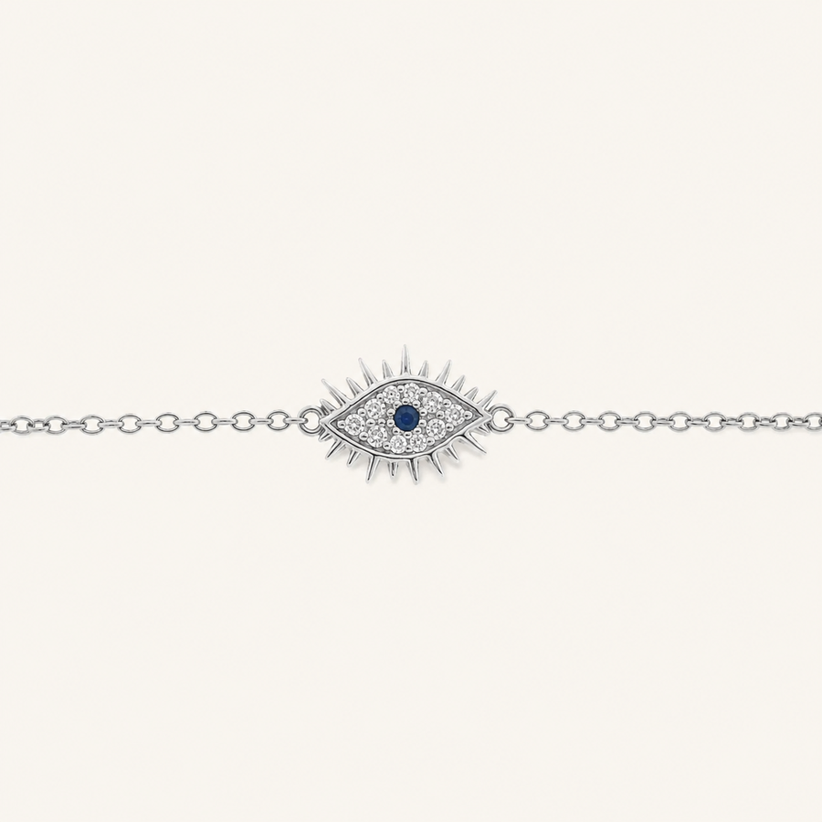 Tichi 'Evil Eye' Bleu Bracelet - Psylish