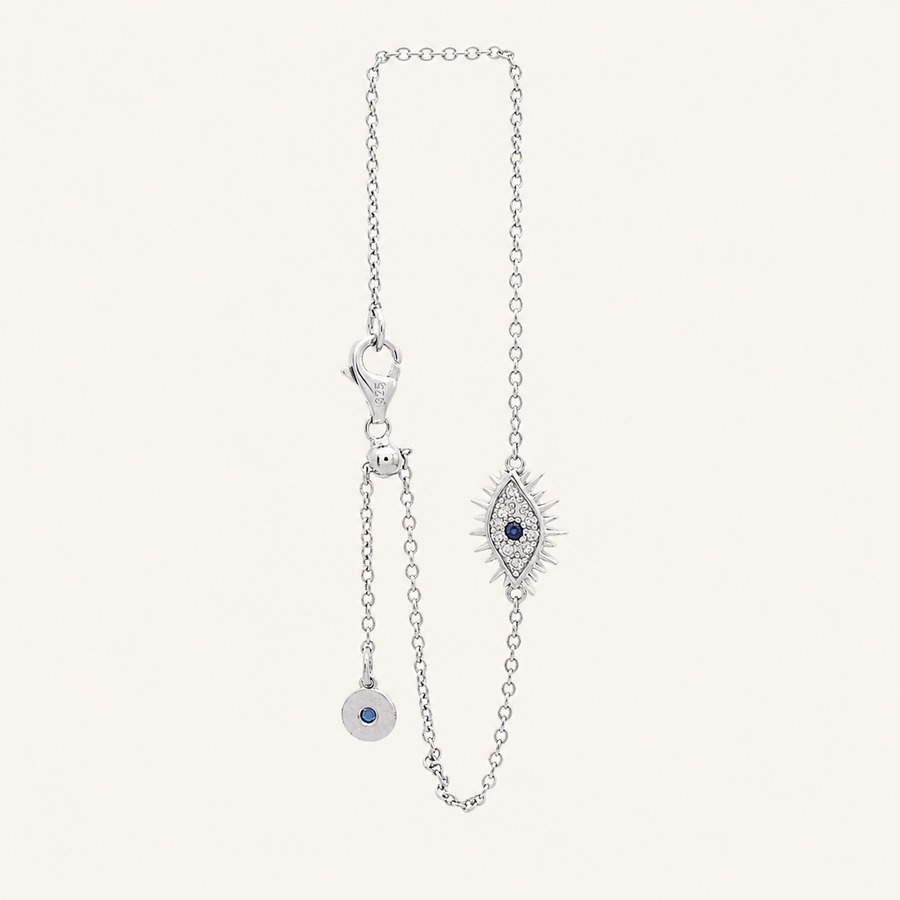 Tichi 'Evil Eye' Bleu Bracelet - Psylish