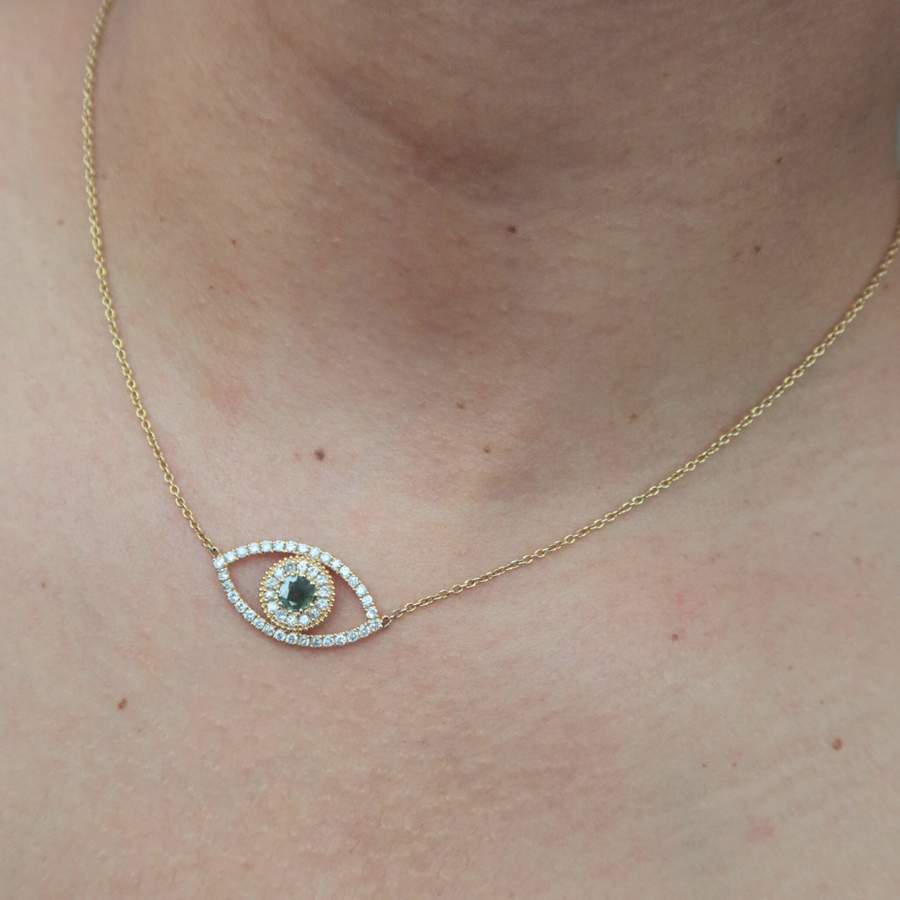 Tichi 'Kismet' Evil Eye  Necklace
