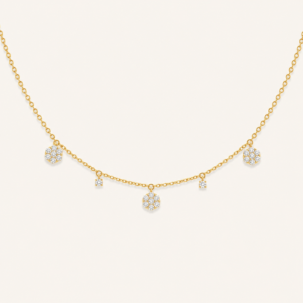 Trinity Diamond Necklace - Psylish