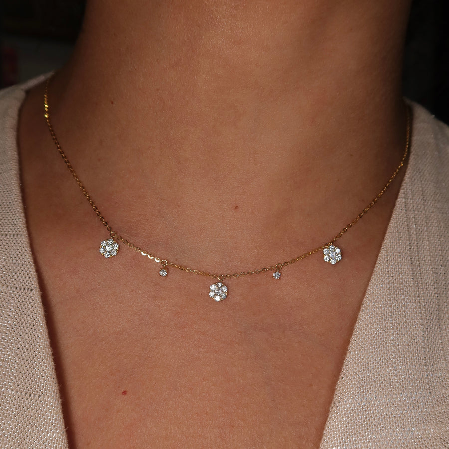 Trinity Diamond Necklace - Psylish