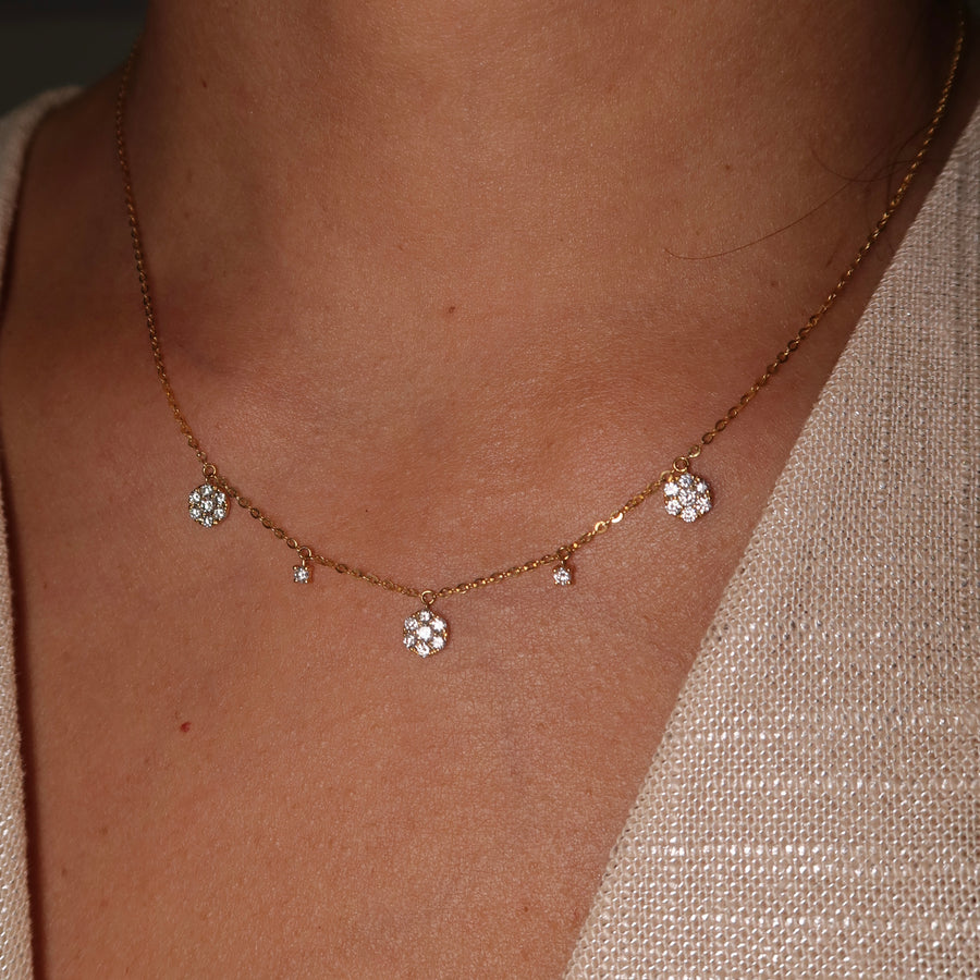 Trinity Diamond Necklace - Psylish