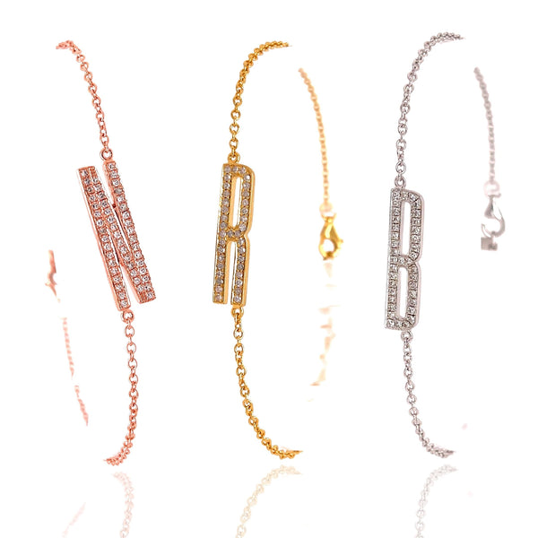 Oly & Pie Letter Bracelet - Psylish