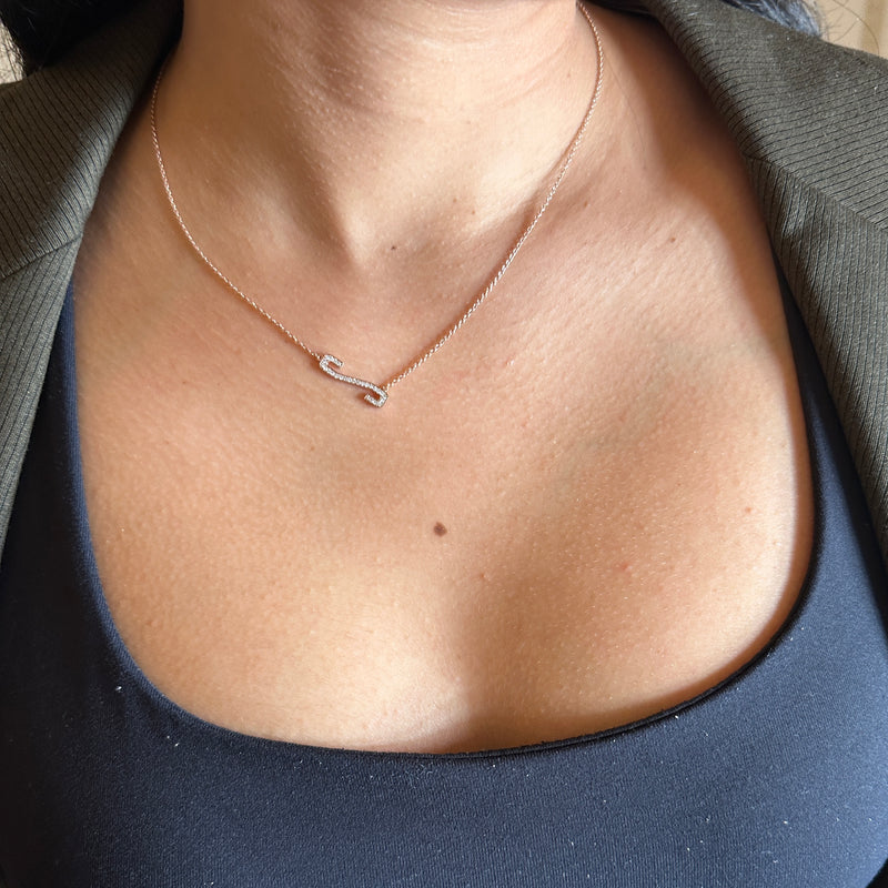 Oly & Pie Letter Necklace - Psylish